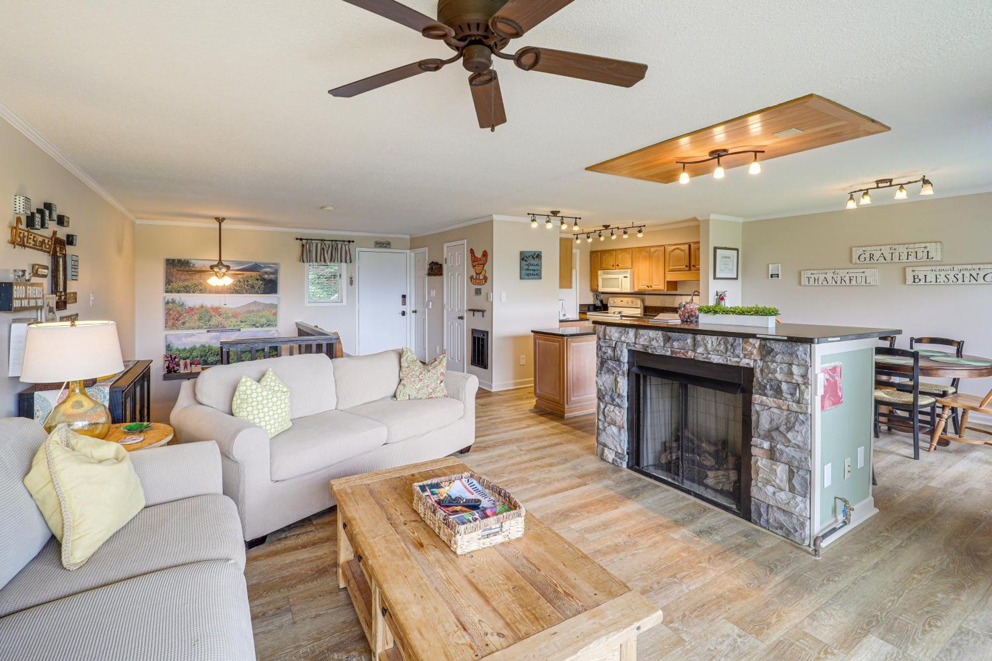 Banner Elk Mountain-View Condo 3 Mi To Skiing! Extérieur photo