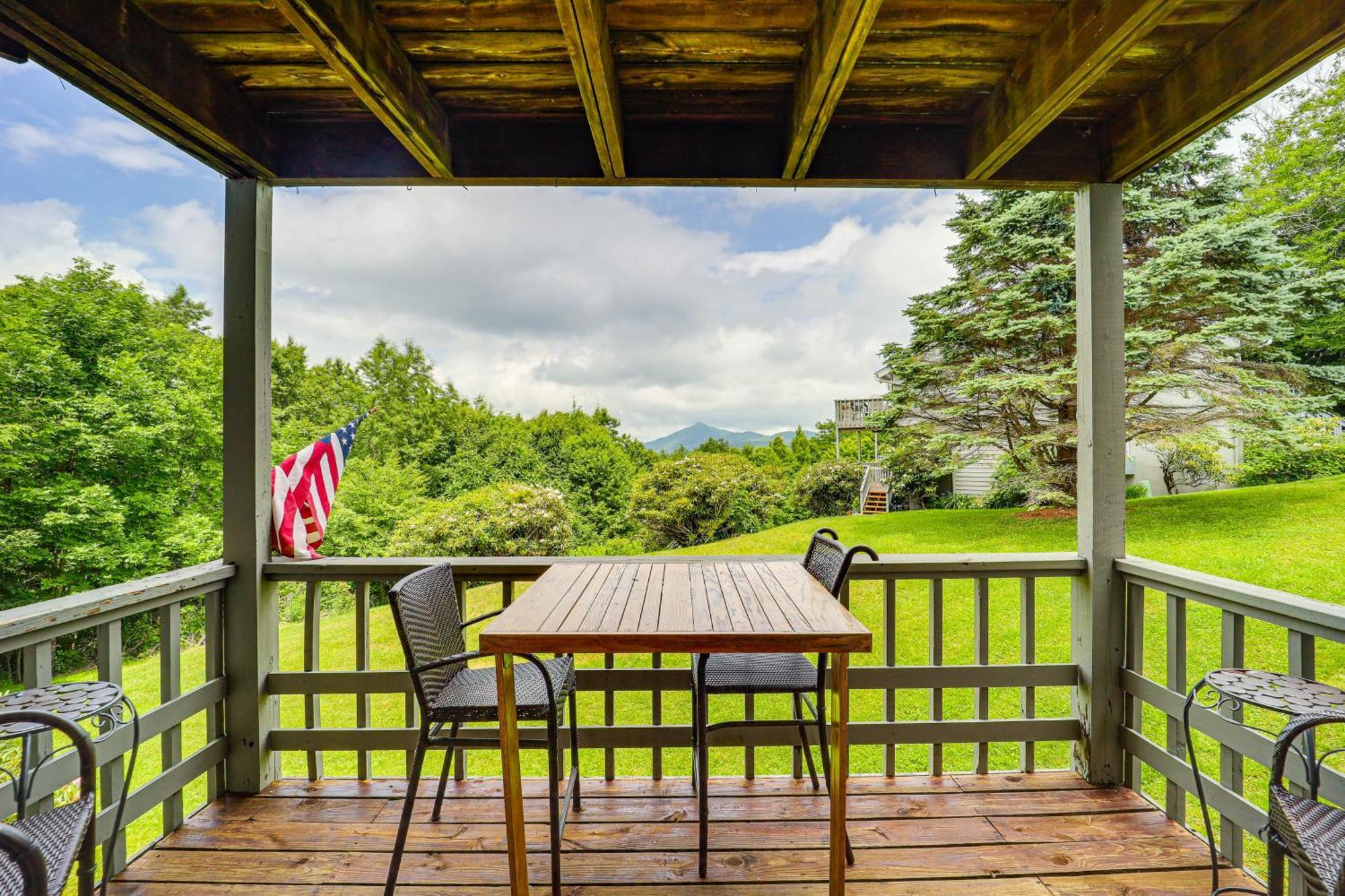 Banner Elk Mountain-View Condo 3 Mi To Skiing! Extérieur photo